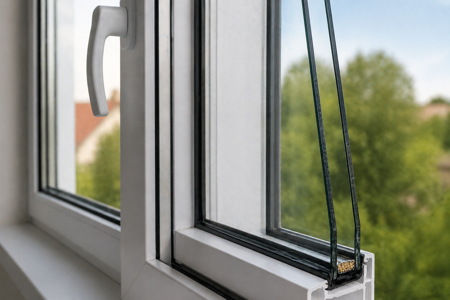 Isolation thermique efficace grâce au double vitrage