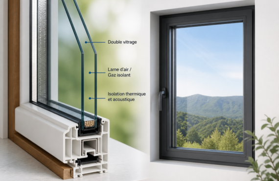 Double vitrage : un choix stratégique pour une maison plus performante