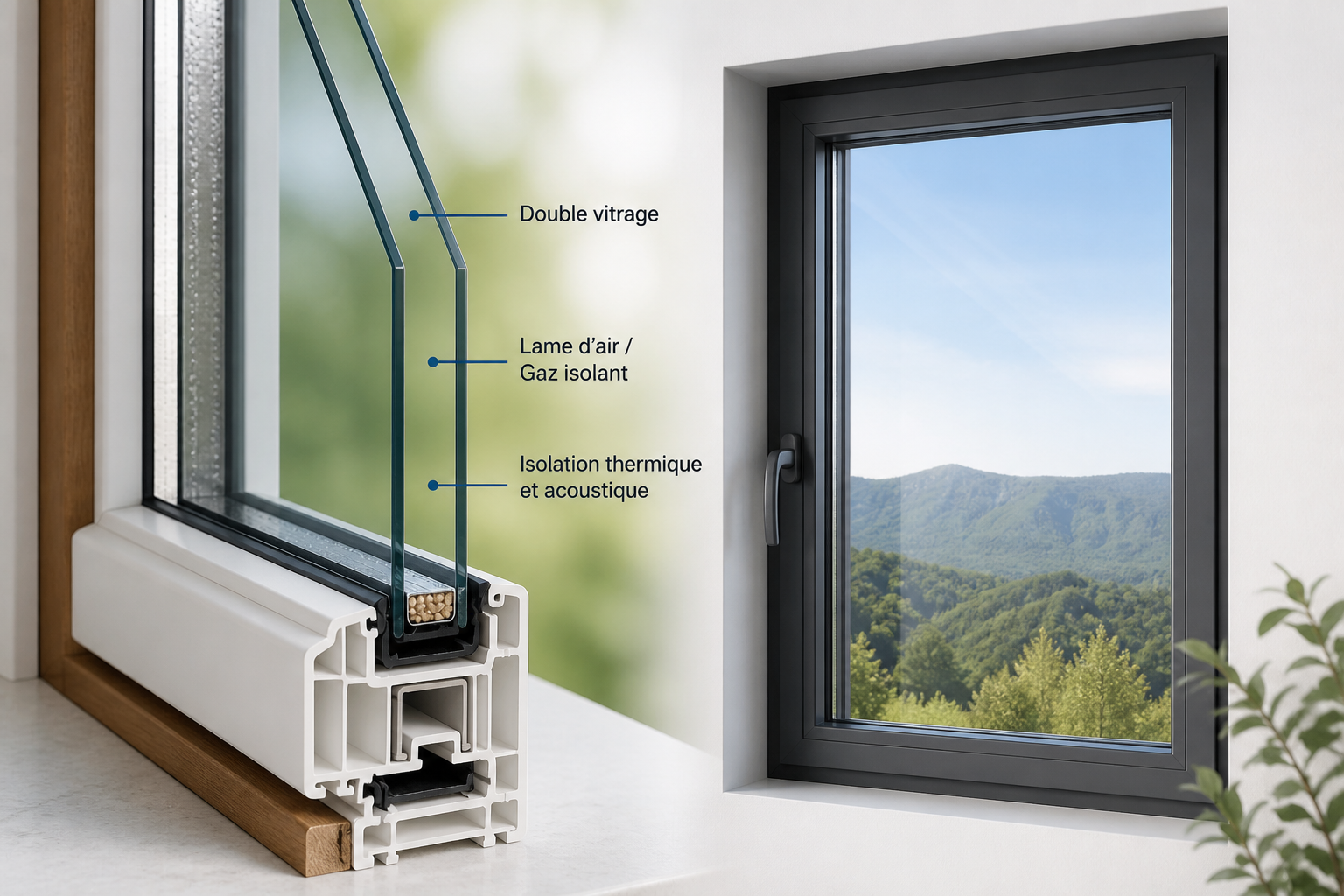 Double vitrage : un choix stratégique pour une maison plus performante